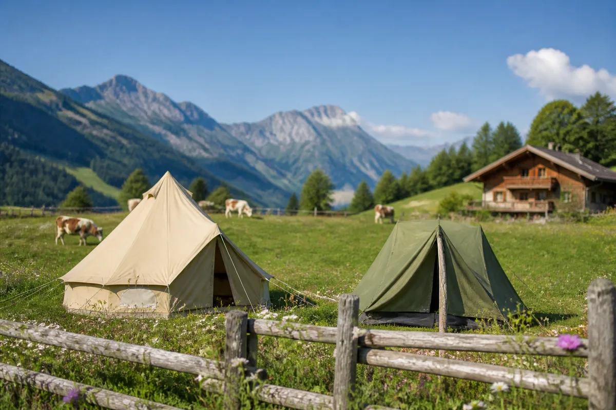 Camping à la ferme près d'Annecy : l'autre façon de séjourner