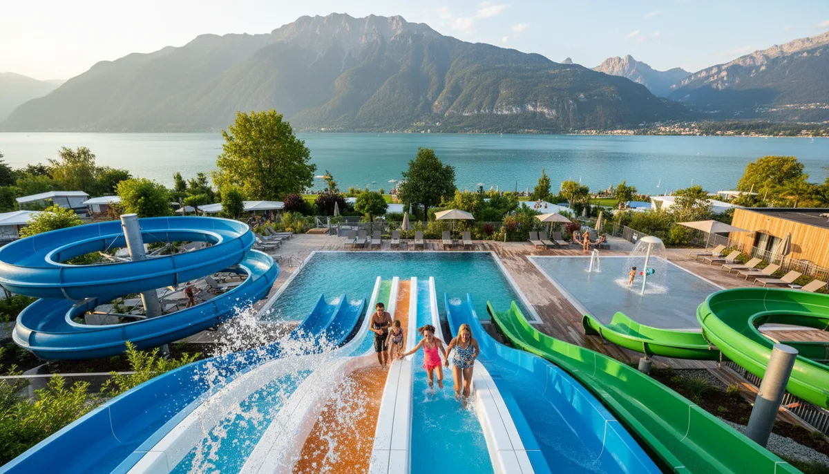 Camping lac d'Annecy avec parc aquatique : top adresses 2026